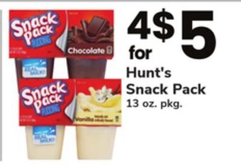ACME Hunt's snack pack offer