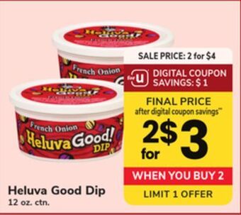ACME Heluva good dip offer