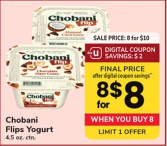 ACME Chobani flips yogurt offer