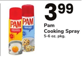 ACME Pam cooking spray offer