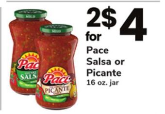 ACME Pace salsa or picante offer
