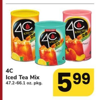 ACME 4c iced tea mix offer