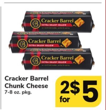 ACME Cracker barrel chunk cheese offer