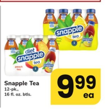 ACME Snapple tea offer