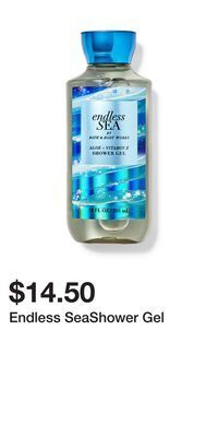 Bath & Body Works Endless seashower gel offer