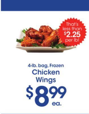 Price Rite Chicken wings offer