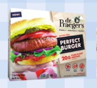 Kings Food Markets Dr. praeger's burgers offer