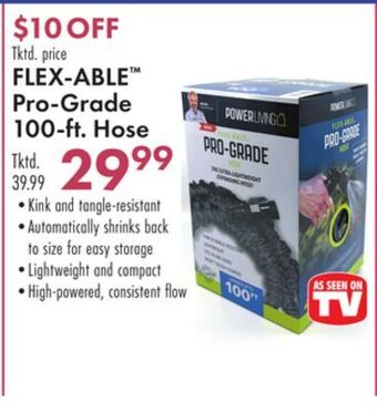 Boscov's Flex-able™ pro-grade 100-ft. hose offer