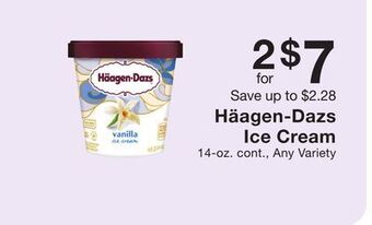 Fairway Store Market Häagen-dazs ice cream offer