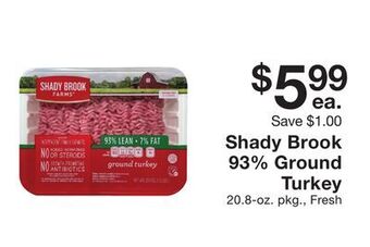 Fairway Store Market Shady brook 93% ground turkey offer