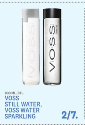 Kings Food Markets Voss still water, voss water sparkling offer