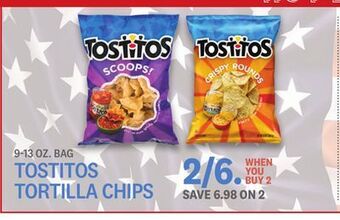 Kings Food Markets Tostitos tortilla chips offer