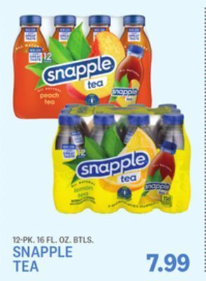 Kings Food Markets Snapple tea offer