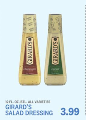 Kings Food Markets Girard's salad dressing offer