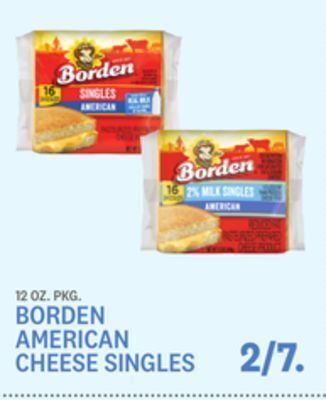 Kings Food Markets Borden american cheese singles offer