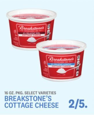 Kings Food Markets Breakstone's cottage cheese offer