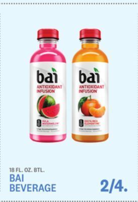 Kings Food Markets Bai beverage offer