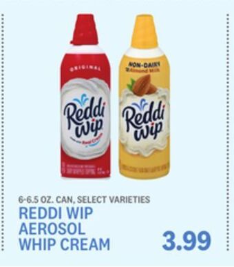 Kings Food Markets Reddi wip aerosol whip cream offer