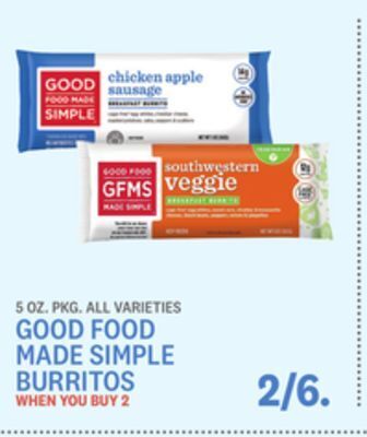 Kings Food Markets Good food made simple burritos offer