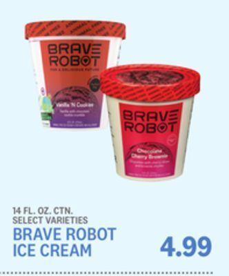 Kings Food Markets Brave robot ice cream offer