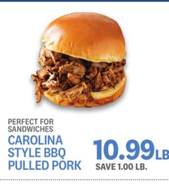 Kings Food Markets Carolina style bbq pulled pork offer