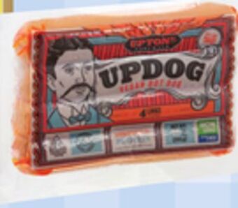 Kings Food Markets Upton's vegan hot dog offer