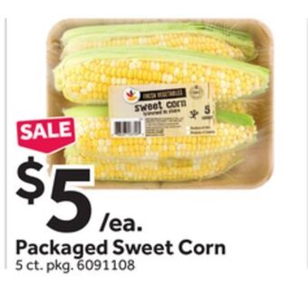 Stop&Shop Packaged sweet corn offer