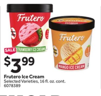 Stop&Shop Frutero ice cream offer