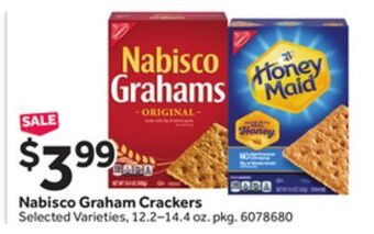 Stop&Shop Nabisco graham crackers offer