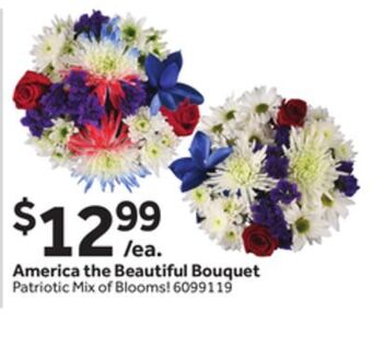 Stop&Shop America the beautiful bouquet offer