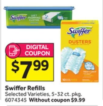 Stop&Shop Swiffer refills offer