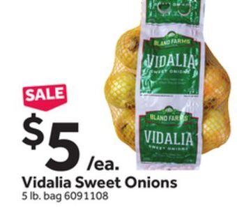 Stop&Shop Vidalia sweet onions offer