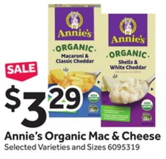 Stop&Shop Annie's organic mac & cheese offer