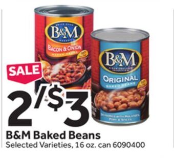 Stop&Shop B&m baked beans offer