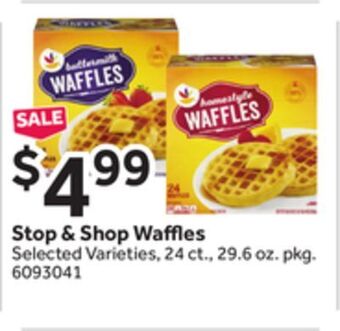 Stop&Shop Stop & shop waffles offer