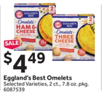 Stop&Shop Eggland's best omelets offer