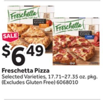 Stop&Shop Freschetta pizza offer