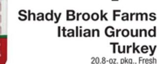 The Fresh Grocer Italian ground turkey offer