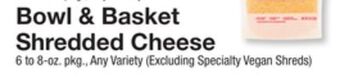 The Fresh Grocer Shredded cheese offer