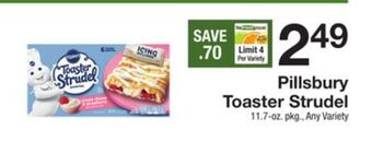 The Fresh Grocer Toaster strudel offer