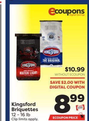 Weis Markets Kingsford briquettes offer