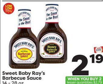 Weis Markets Sweet baby ray's barbecue sauce offer