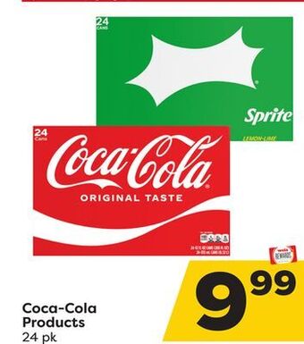 Weis Markets Coca-cola products offer