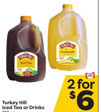 Weis Markets Turkey hill iced tea or drinks offer