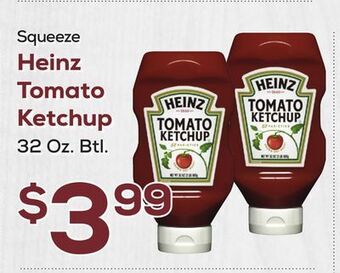 DeCicco & Sons Heinz tomato ketchup offer