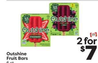 Weis Markets Outshine fruit bars offer