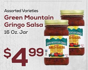DeCicco & Sons Green mountain gringo salsa offer