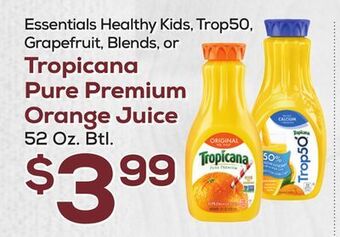 DeCicco & Sons Tropicana pure premium orange juice offer