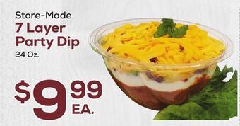 DeCicco & Sons 7 layer party dip offer
