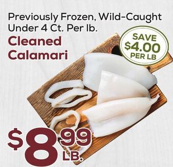 DeCicco & Sons Cleaned calamari offer